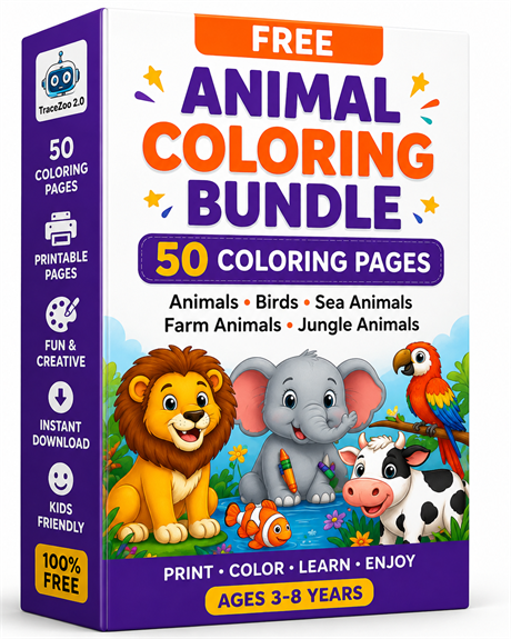 50 Coloring Pages box