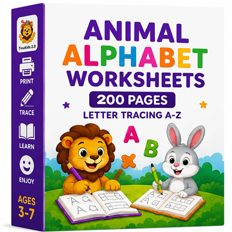 Animal Coloring Bundle box