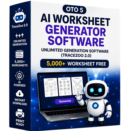 TraceZoo AI Worksheet Generator box